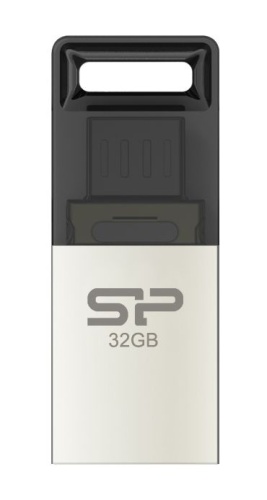 Накопитель USB flash Silicon Power 16ГБ Mobile X10SP016GBUF2X10V1C серебр.-черный фото 2