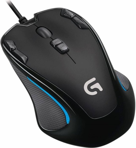 Мышь Logitech G300s черный/голубой 910-004349 фото 2 Мышь Logitech G300s черный/голубой 910-004349 фото 2