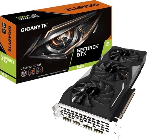 Видеокарта PCI-E GIGABYTE 6144Mb GTX1660 GV-N1660GAMING OC-6GD GV-N1660GAMINGOC-6GD фото 6