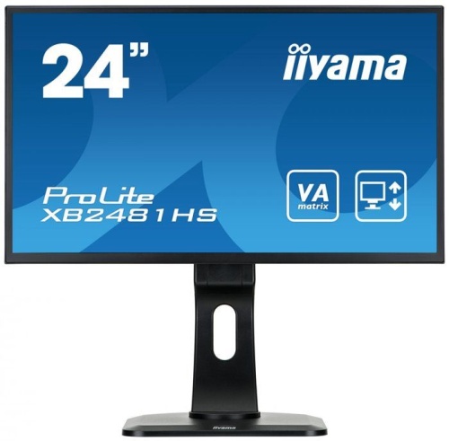 Монитор Iiyama ProLite XB2481HS-B1 черный фото 3