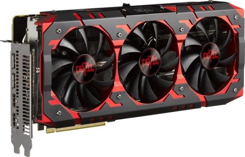 Видеокарта PCI-E PowerColor 8192Мб AXRX VEGA 56 8GBHBM2-2D2H/OC