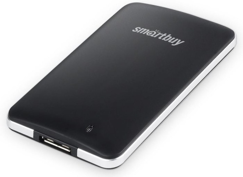 Внешний SSD диск 1.8 Smart Buy 256 GB S3 Drive чёрный/серебро SB256GB-S3BS-18SU30