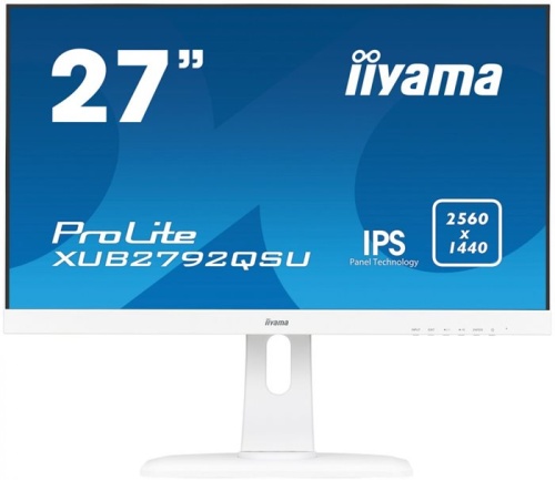 Монитор Iiyama XUB2792QSU-W1 белый