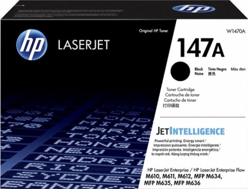 Оригинальный лазерный картридж Hewlett Packard 147A Black LaserJet Toner Cartridge W1470A