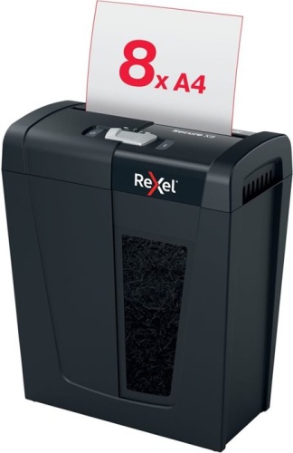 Уничтожитель бумаг REXEL Secure X8 EU черный 2020123EU фото 6