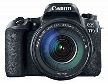 Цифровой фотоаппарат Canon EOS 77D черный 1892C004