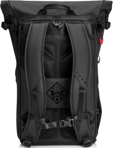 Сумка для ноутбука Hewlett Packard 15 OMEN TCT 15 Rolltop черный (7MT83AA) фото 3