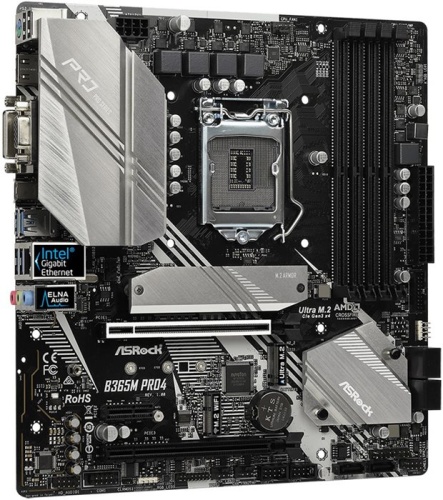 Мат. плата Socket1151v2 ASRock B365M PRO4