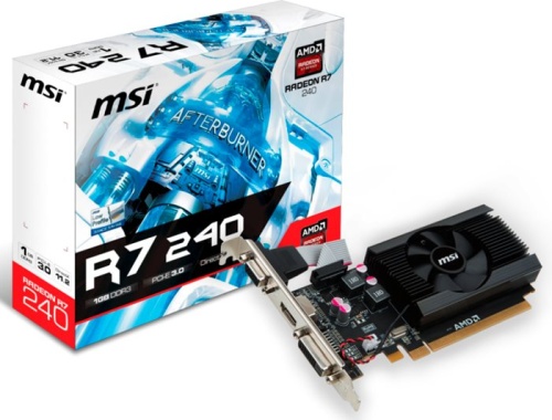 Видеокарта PCI-E MSI 1024Мб R7 240 R72401GD364BLP фото 5