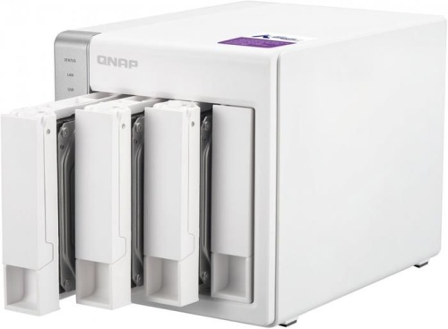 Сетевое хранилище данных (NAS) QNAP Qnap Original D4 4-bay фото 4