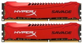 Модуль памяти DDR3 Kingston 16GB (2 x 8GB) HyperX Savage Series HX316C9SRK2/16