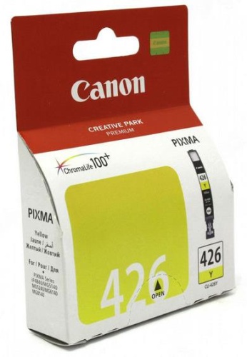 Оригинальный струйный картридж Canon CLI-426Y жёлтый 4559B001