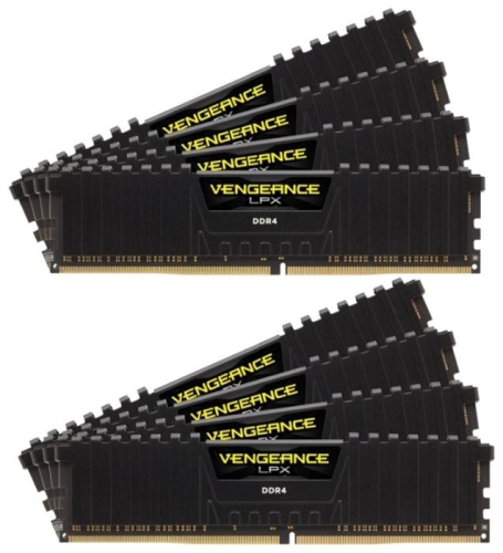 Модуль памяти DDR4 Corsair 8x8Gb CMK64GX4M8A2400C14