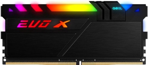 Модуль памяти DDR4 Geil 16Gb EVO X II Black (GEXSB416GB3200C16BSC) фото 2