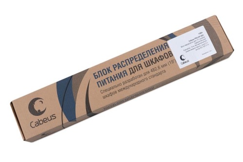 Блок розеток Cabeus PDU-6P-2IEC фото 4 Блок розеток Cabeus PDU-6P-2IEC фото 4