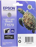 Оригинальный струйный картридж Epson T1579 (светло-серый) C13T15794010