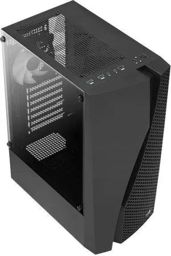 Корпус Miditower Aerocool Wave-G-BK-v2 черный ACCM-PV35043.11 фото 3