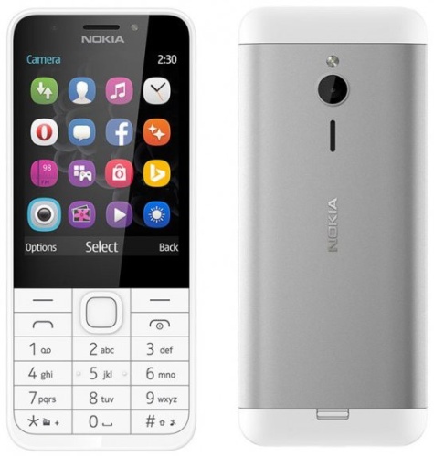 Сотовый телефон GSM Nokia 230 DS RM-1172 White (A00026972) фото 4