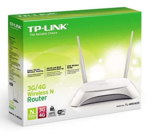 Маршрутизатор WiFI TP-Link TL-MR3420 фото 5