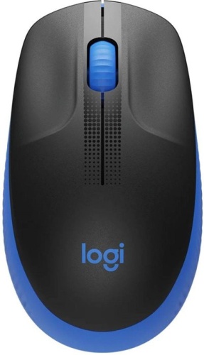 Мышь Logitech M191 голубой/черный 910-005909