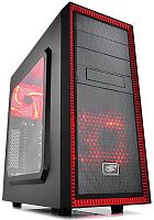 Корпус Miditower Deepcool TESSERACT SW RED