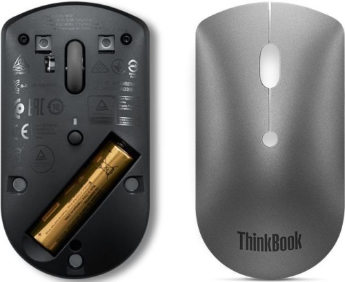 Беспроводная мышь Lenovo 4Y50X88824 серый фото 4 Беспроводная мышь Lenovo 4Y50X88824 серый фото 4