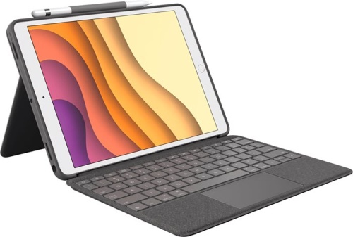 Клавиатура Logitech COMBO TOUCH for IPad 7 GRAPHITE 920-009994