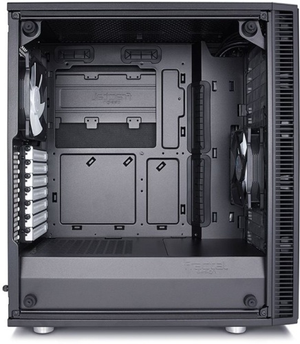 Корпус Miditower Fractal Design Define C TG Black, Window фото 17