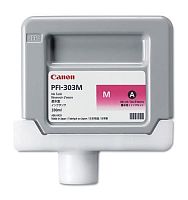 Оригинальный струйный картридж Canon PFI-303M (пурпурный) 2960B001