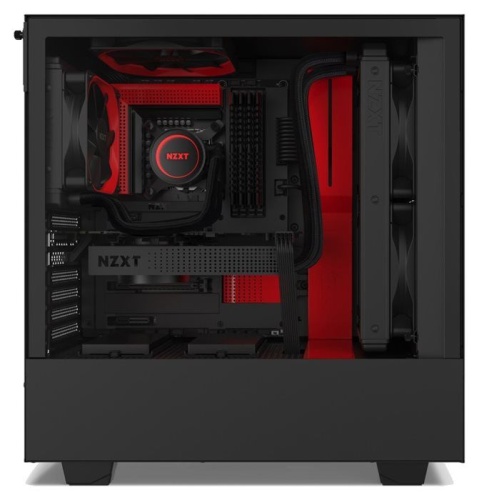 Корпус Miditower NZXT CA-H510B-BR H510 Compact фото 3