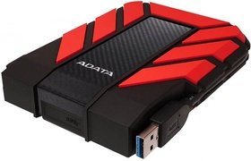 Внешний жесткий диск 2.5 A-Data 2Tb DashDrive Durable AHD710P-2TU31-CRD HD710P черный/красный
