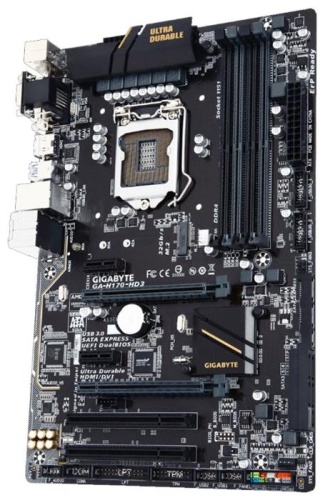 Мат. плата Socket1151 GIGABYTE GA-H170-HD3 фото 2