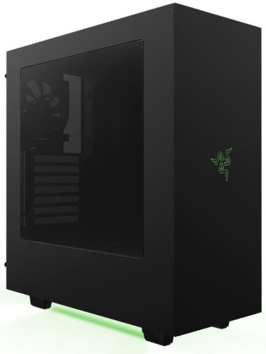 Корпус Miditower NZXT S340 Razer черный/зеленый CA-S340W-RA