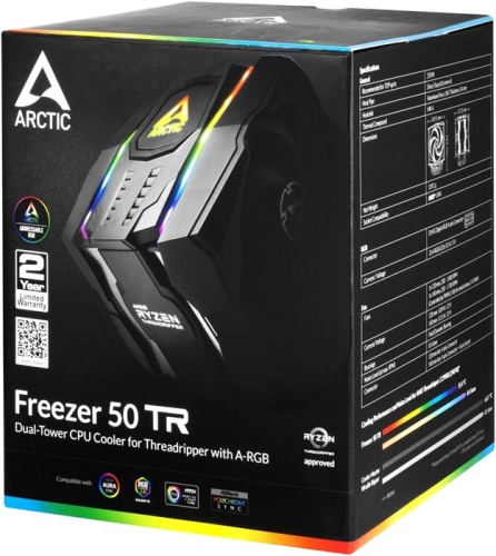Кулер для процессора Arctic Cooling Freezer 50 TR Dual Tower CPU Cooler (ACFRE00055A) фото 3