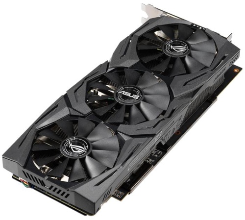 Видеокарта PCI-E ASUS 8192Mb ROG-STRIX-RX590-8G-GAMING фото 2