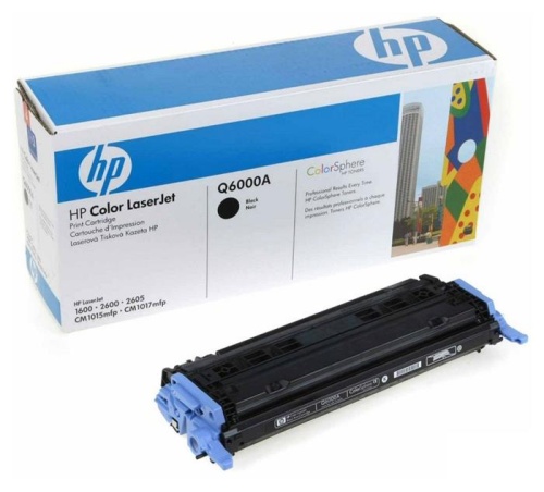 Оригинальный лазерный картридж Hewlett Packard Q6000A Оригинальный лазерный картридж Hewlett Packard Q6000A