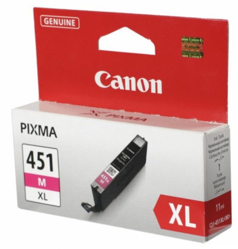 Оригинальный струйный картридж Canon CLI-451XLM 6474B001