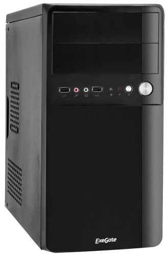 Корпус Minitower EXEGATE BA-110 Black EX261443RUS