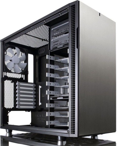 Корпус Miditower Fractal Design Define R5 Titanium Window черный/серебристый FD-CA-DEF-R5-TI-W фото 2