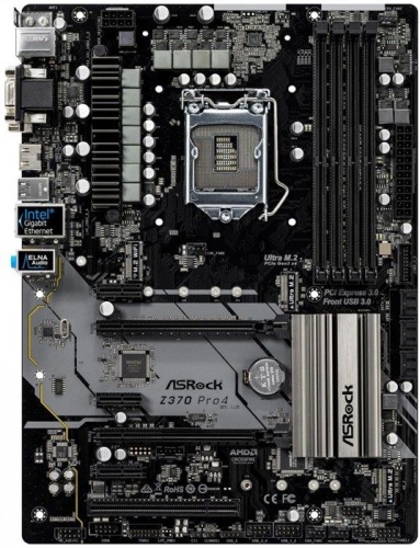 Мат. плата Socket1151v2 ASRock Z370 PRO4