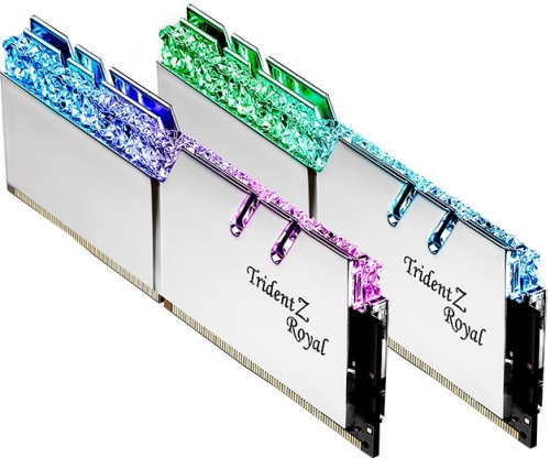 Модуль памяти DDR4 G.Skill TRIDENT Z ROYAL 32GB (2x16GB) F4-3600C14D-32GTRSA SILVER Модуль памяти DDR4 G.Skill TRIDENT Z ROYAL 32GB (2x16GB) F4-3600C14D-32GTRSA SILVER