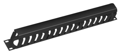 Кабельный органайзер Cabeus JB07-1U-BK Кабельный органайзер Cabeus JB07-1U-BK