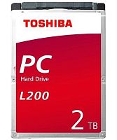 Жесткий диск SATA HDD 2.5 Toshiba 2Tb L200 HDWL120UZSVA