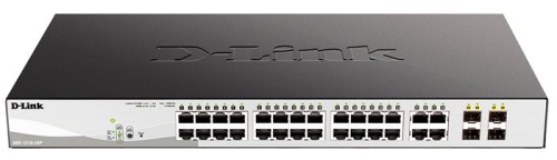 Коммутатор PoE D-Link DGS-1210-28P/F3A