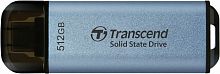 Внешний SSD диск 2.5 Transcend 512GB TS512GESD300C ESD300 голубой