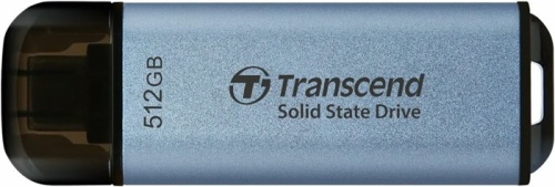 Внешний SSD диск 2.5 Transcend 512GB TS512GESD300C ESD300 голубой