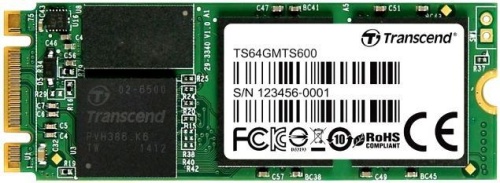 Накопитель SSD M.2 Transcend 64GB M.2 SSD MTS 600 series TS64GMTS600 Накопитель SSD M.2 Transcend 64GB M.2 SSD MTS 600 series TS64GMTS600