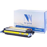 Картридж совместимый лазерный NV Print Q6472A YELLOW NV-Q6472AY