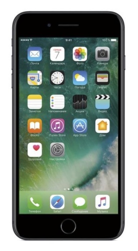 Смартфон Apple iPhone 7 Plus MN4M2RU/A 128Gb черный фото 2