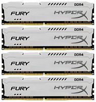 Модуль памяти DDR4 Kingston 64GB (Kit of 4) HyperX FURY White HX421C14FWK4/64